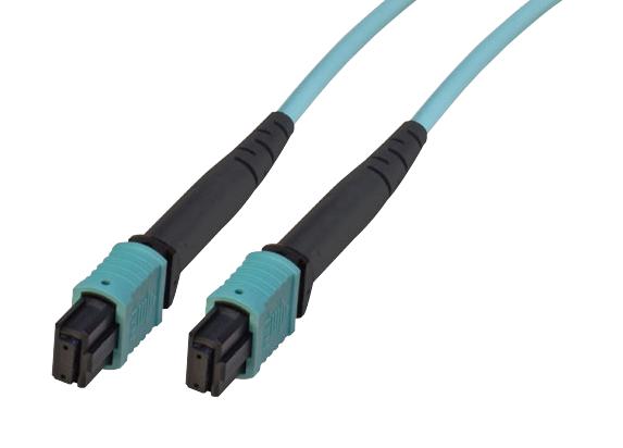 L-Com Mpff8Om3Ar-3 Fibre Cord, Mpo Jack-Mpo Jack, Mm, 3M