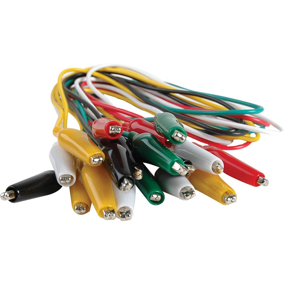 Multicomp Pro Mp005293 Alligator Clip Test Lead Set, 24, Pk10