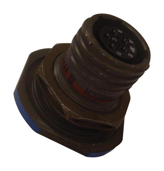 Amphenol Aerospace D38999/24Kc35Sn Circular Connector, Rcpt, 13-35, Jam Nut