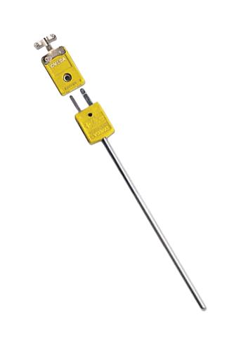 Omega Kqss-18U-6. Thermocouple Probe, Stainless Steel, 6