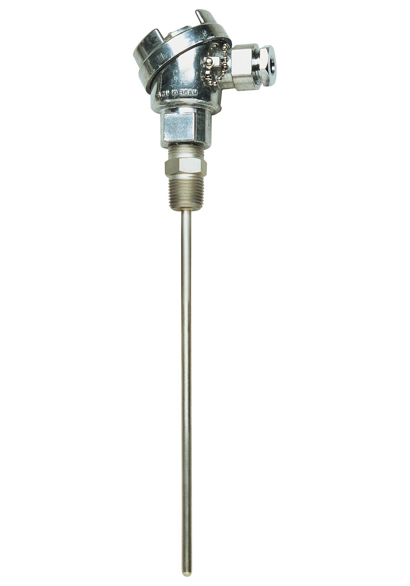 Omega Nb2-Cass-14U-4 Thermocouple Probe, Stainless Steel, 4