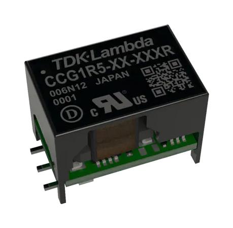 Tdk-Lambda Ccg1R5-12-15Sr. Dc-Dc Converter, 15V, 0.1A