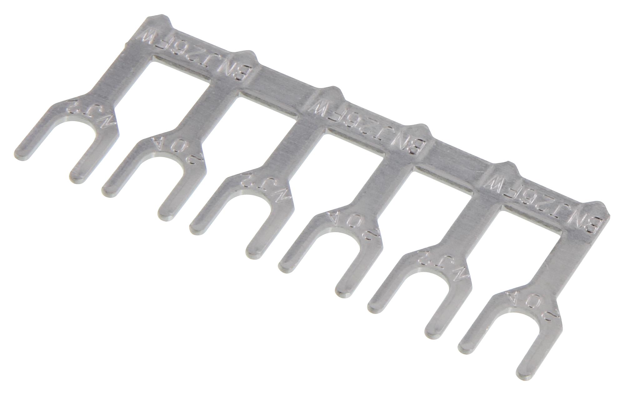 Idec Bnj26Fw Terminal Block Jumper, 6Way, 8Mm