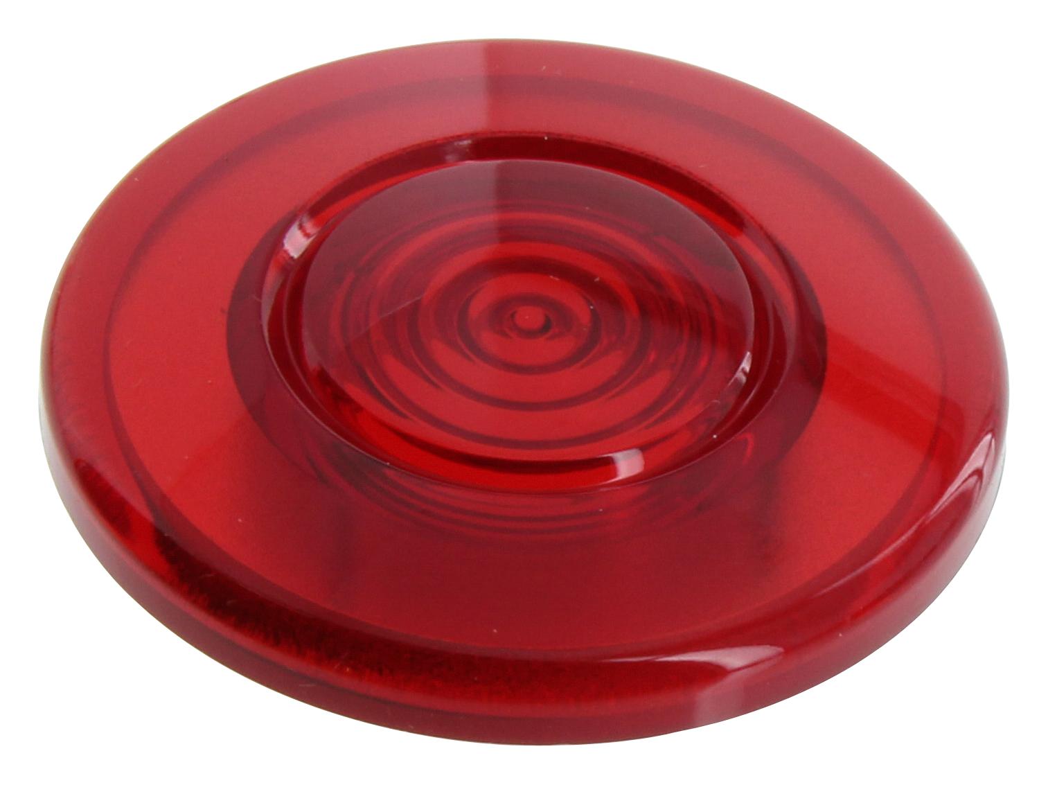 Idec Alw4Lu-R Switch Lens, Dia. 40Mm Mushroom, Red