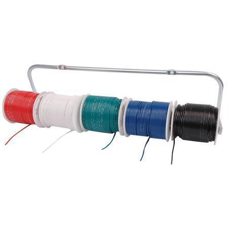 Multicomp Pro 24-14685 Kit Contents:five 100-Ft. Spools Of 22 Awg Hook-Up Wire, Pvc Insulated In Red, White, Green, Blue, Black On Dispenser Rack