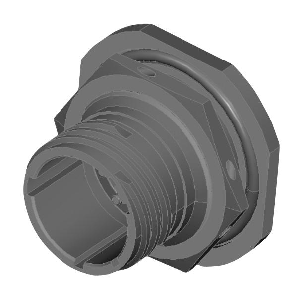 Amphenol Aerospace Tvs07Ds-13-4P Mil Spec Cir Conn, Rcpt, 13-4, Crimp