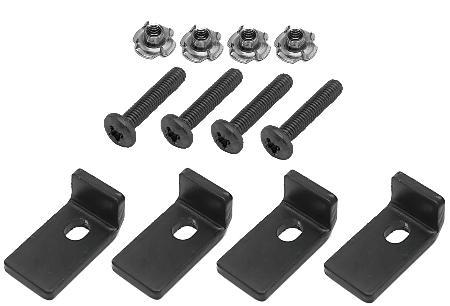 Penn Elcom G0780 Kit Large Grill Clamp Kit - Includes Clamps, Screws And T-Nuts