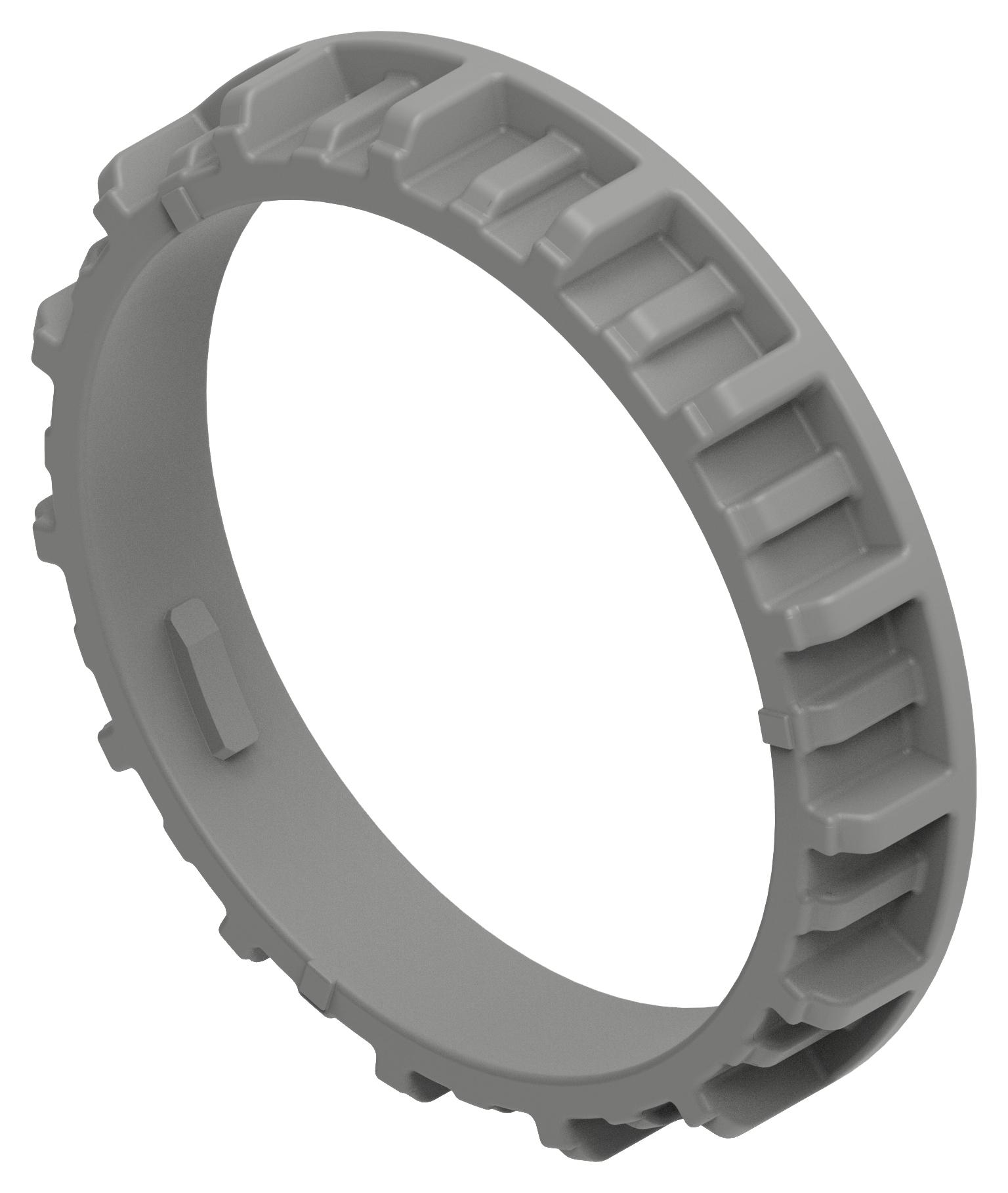 Amp - Te Connectivity 2366517-2 Fix Ring, 48Pos, Pbt+Gf30, Grey