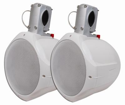 Multicomp Pro 60-10030 8 Marine Wakeboard Two-Way Speaker Pair - White