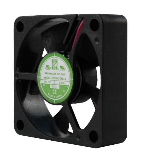 Orion Fans Od3510-12Hb Dc Fan, 35Mm, 6.3Cfm, 12V, 9000Rpm