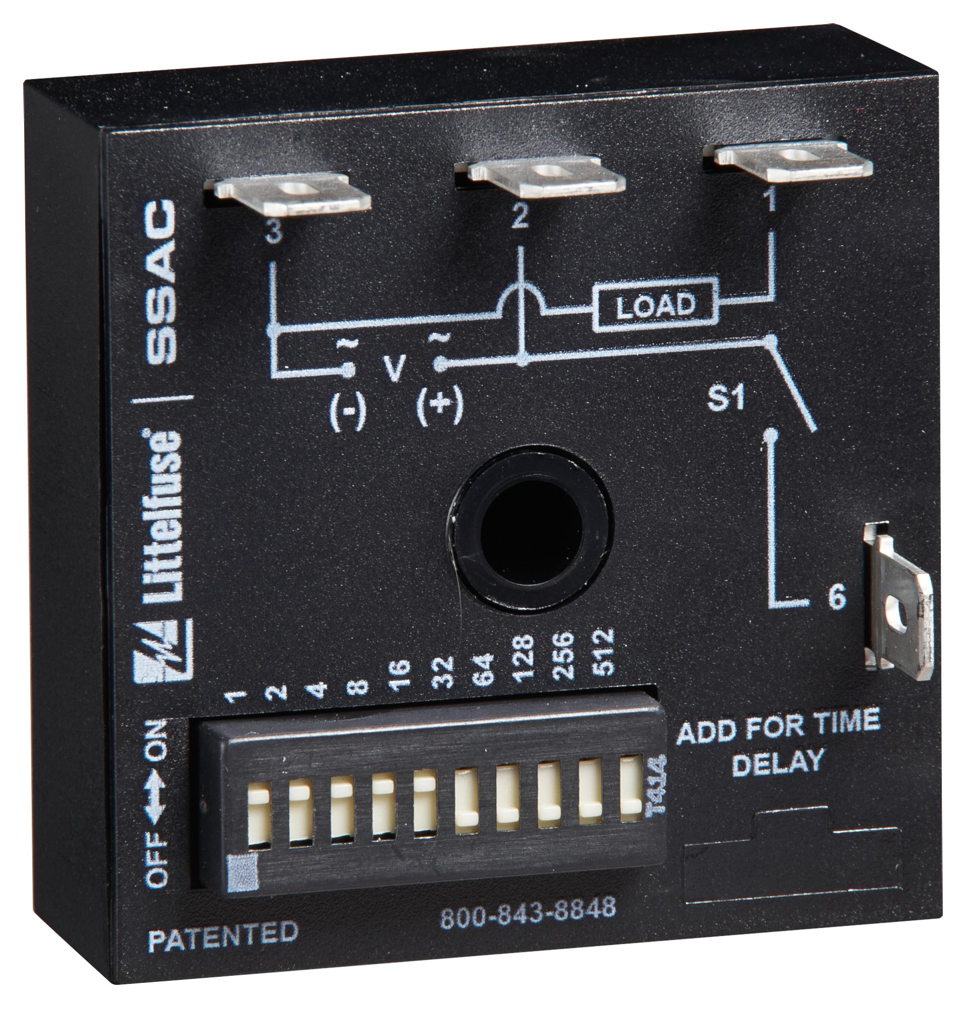 Littelfuse Tdus3002A Time Delay Relay, 12-24Vdc, 10A/din Rail