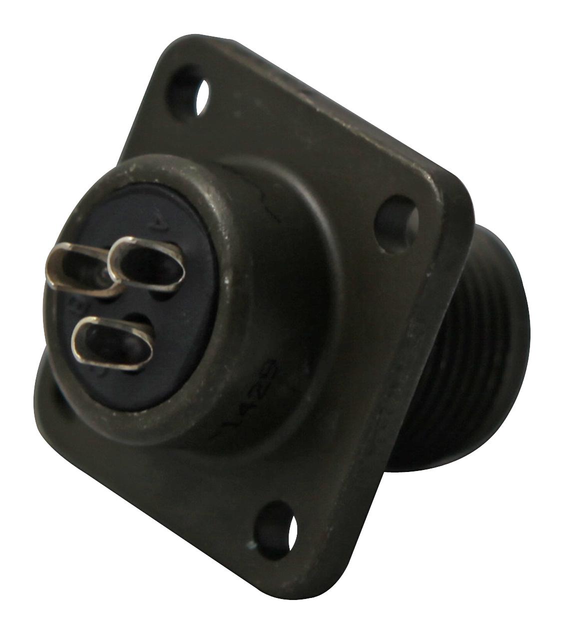 Amphenol Industrial Ms3102E10Sl-3P. Circular Connector Receptacle, Size 10Sl, 3 Position, Box