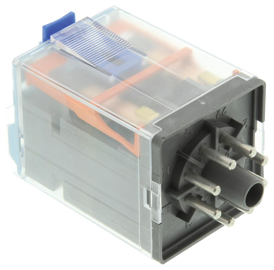 Turck C2-A20Dx/024Vdc Power Relay, Dpdt, 10A, 24Vdc, Socket