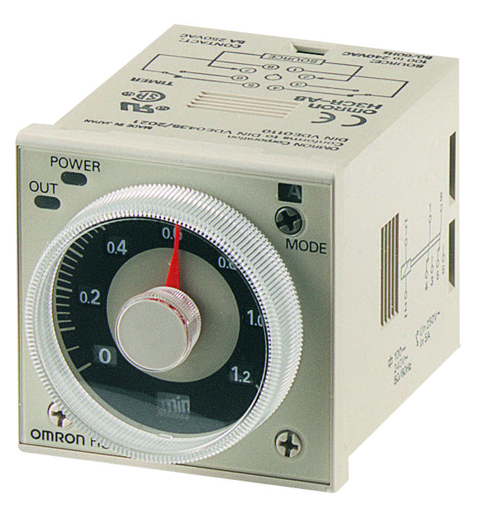 Omron Industrial Automation H3Cr-H8L Ac100-120 S Electromechanical Multifunction Timer