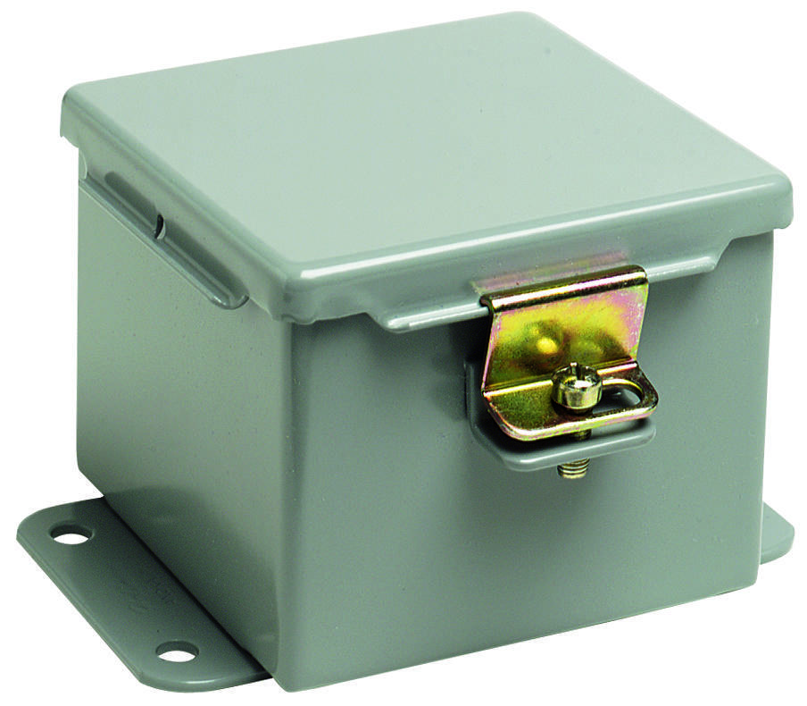 Nvent Hoffman A1008Ch Enclosure, Junction Box, Steel, Gray