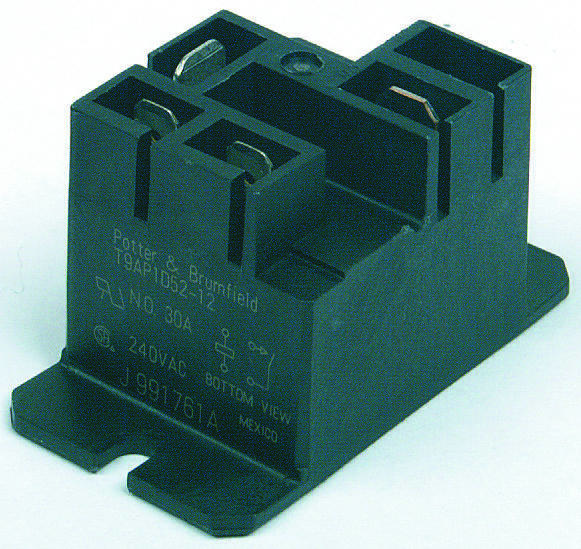 Potter&brumfield - Te Connectivity T9Ap1D52-12.. Relay, Spst-No, 240Vac, 28Vdc, 30A