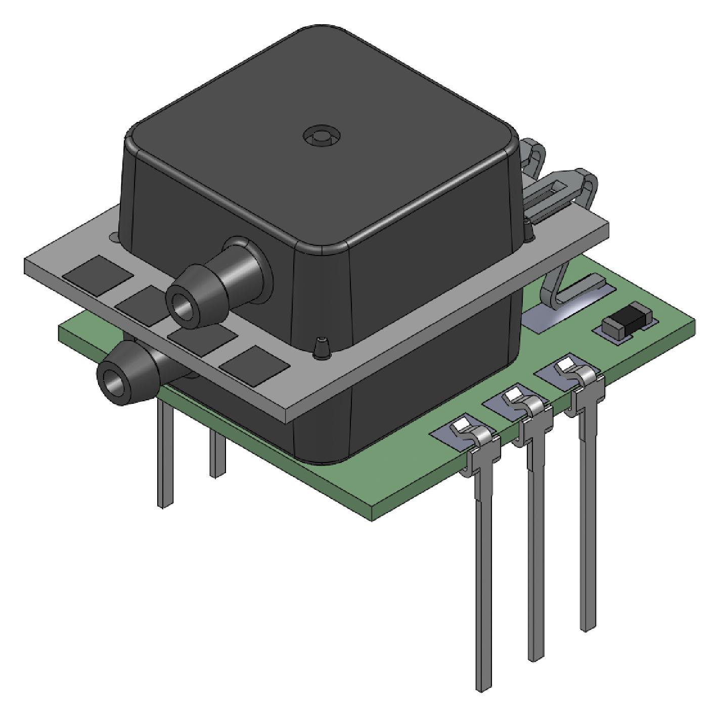 Amphenol All Sensors Mldx-015A-Dx01-N Pressure Sensor, Absolute, 0 To 15Psi