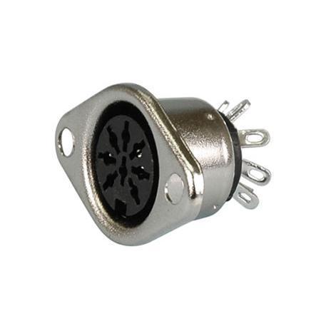 Mcm 27-1620 8 Pin Din Socket Female