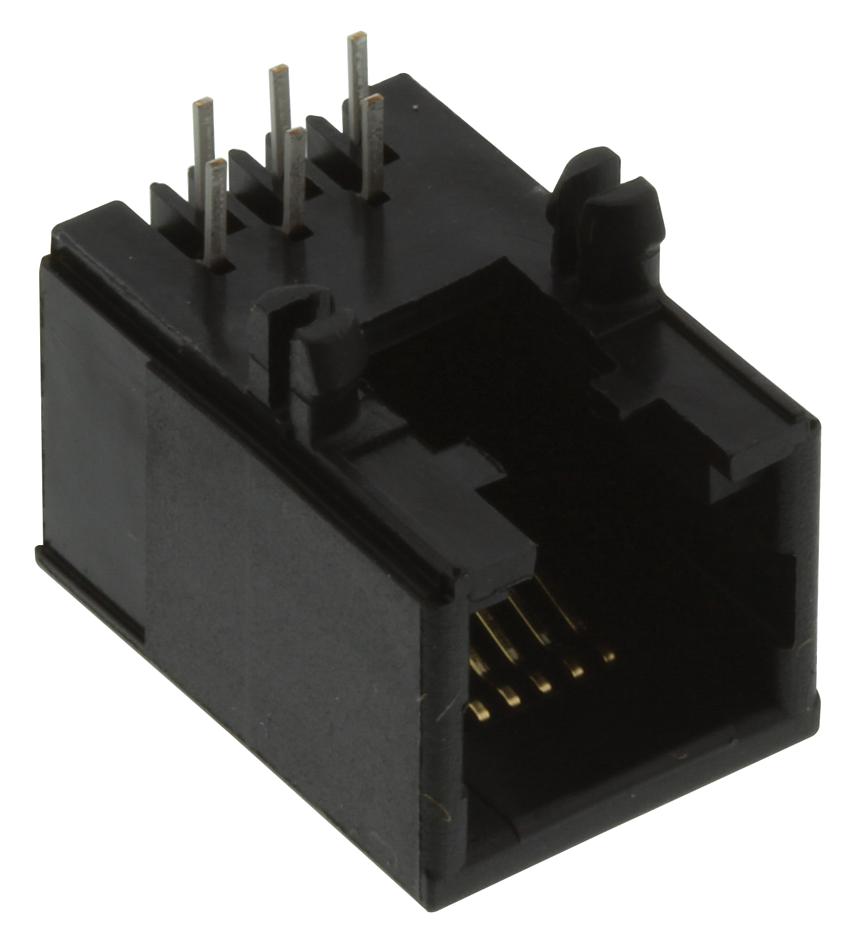 Amphenol Communications Solutions Rje05-166-0310 Cat3 Rj11 Modular Jack, 6 Position, 1 Port