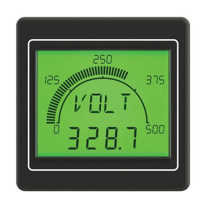 Trumeter Apm-Max-M21-Pu-4B. Digital Panel Meter, 4Digit, Lcd, 240Vac