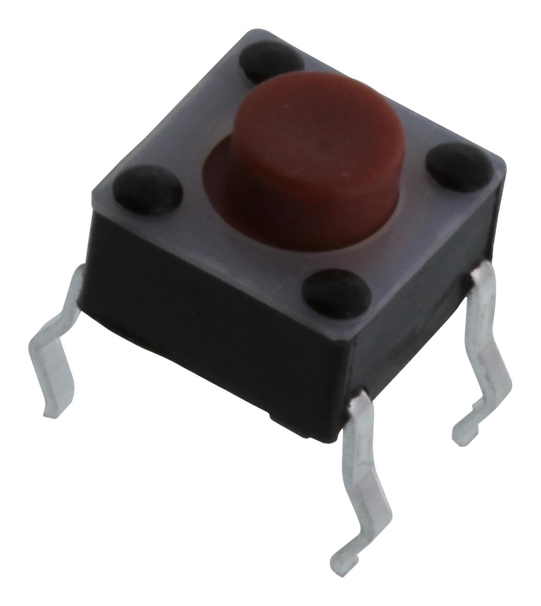 E-Switch Tl1105Af100Q. Tactile Switch, 0.05A, 12Vdc, Th