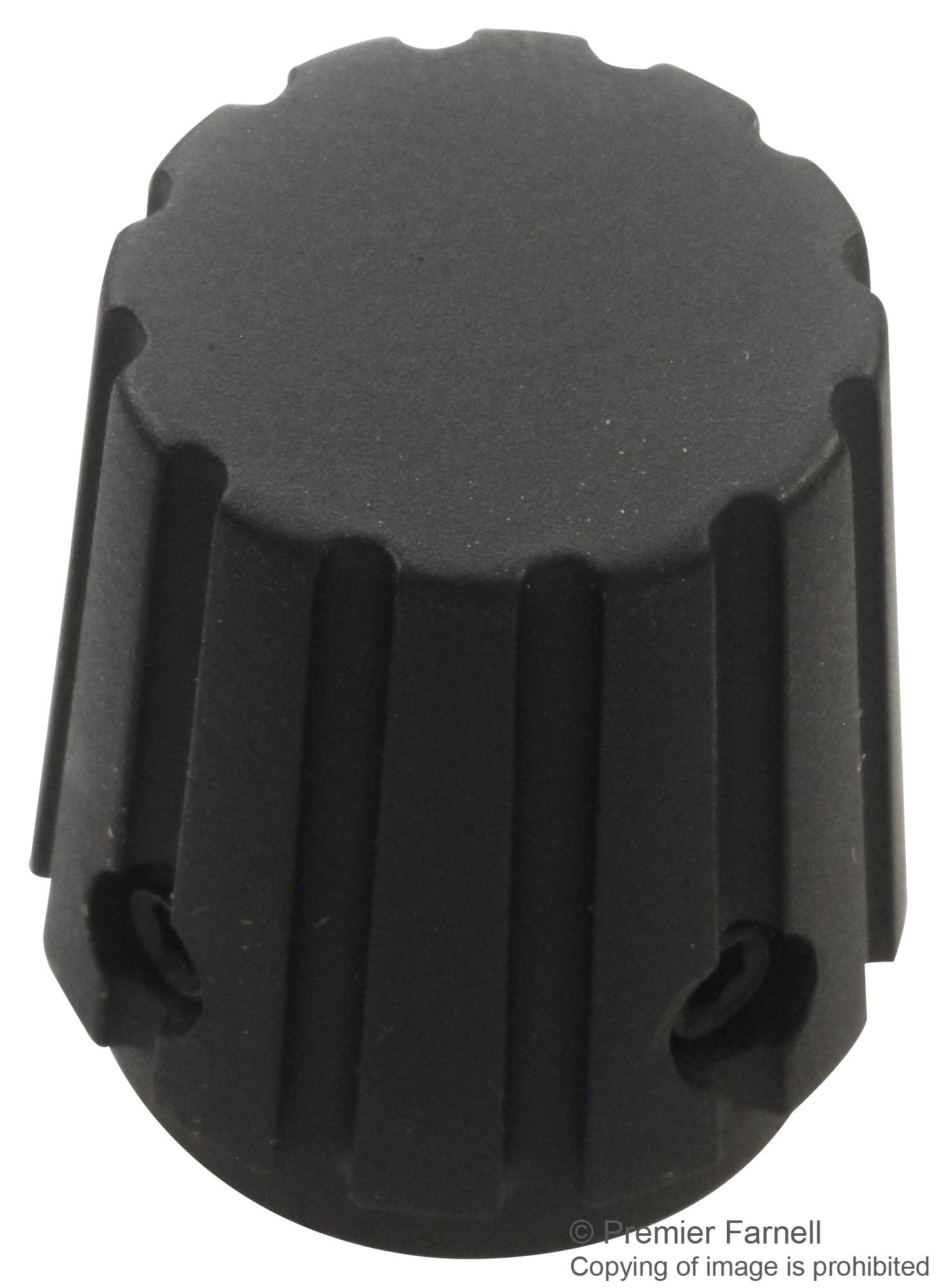 Ehc (Electronic Hardware) 407R2B Round Knob, 6.35Mm