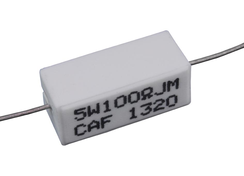 Tt Electronics / International Resistive Caf51000Jlf Thick Film Resistor Power, 100 Ohm, 5W, 5%