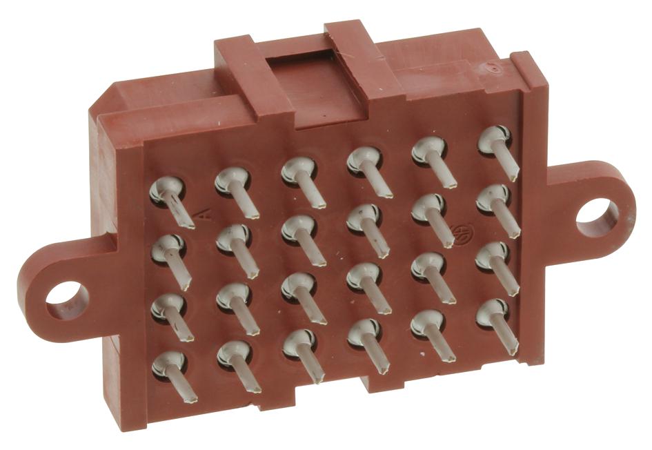 Amp - Te Connectivity 1-207532-0 Connector, Header, 24Pos, 4Row, 5Mm