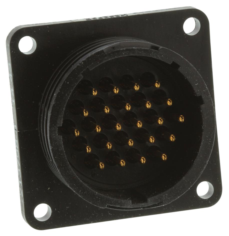 Amp - Te Connectivity 213798-3 Circular Connector, Rcpt, 24Pos, Panel