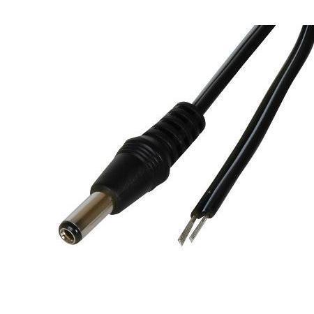 Multicomp Pro 27-5991 6 Ft Dc Power Cord Straight 2.5X5.5 18Awg