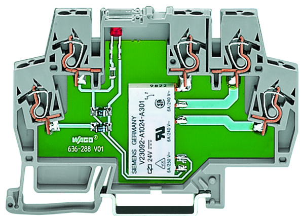 Wago 859-302 Relay, Spdt, 250Vac, 5A