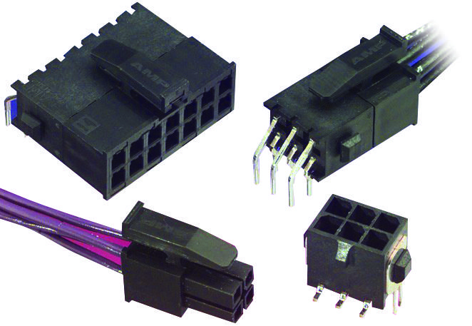 Amp - Te Connectivity 2-1445096-4 Plug & Socket Connector, Plug, 4 Position, 3Mm