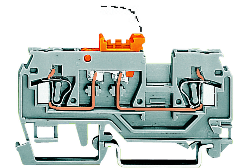 Wago 282-698/281-413 Terminal Block, 24-10Awg