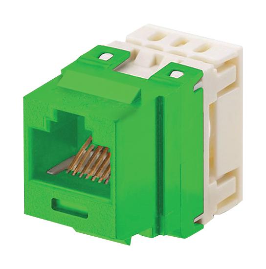 Panduit Nk688Mbu-Q Rj45 Conn, Jack, 8P8C, Cat6, Blu, 25Pk