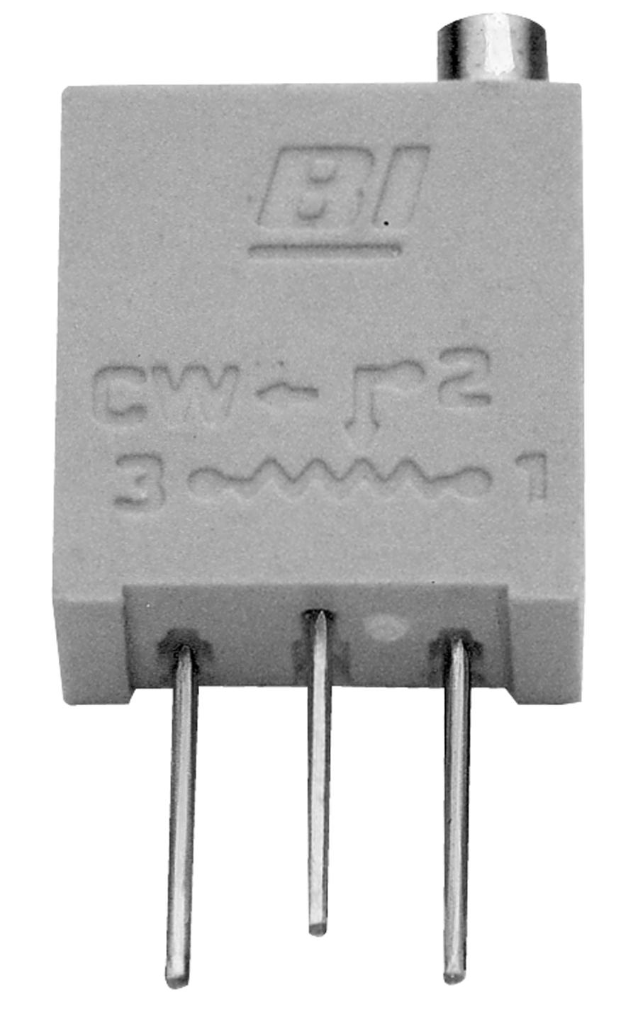 Tt Electronics / Bi Technologies 67Yr50Klf Trimmer Potentiometer, 50Kohm 20Turn Through Hole