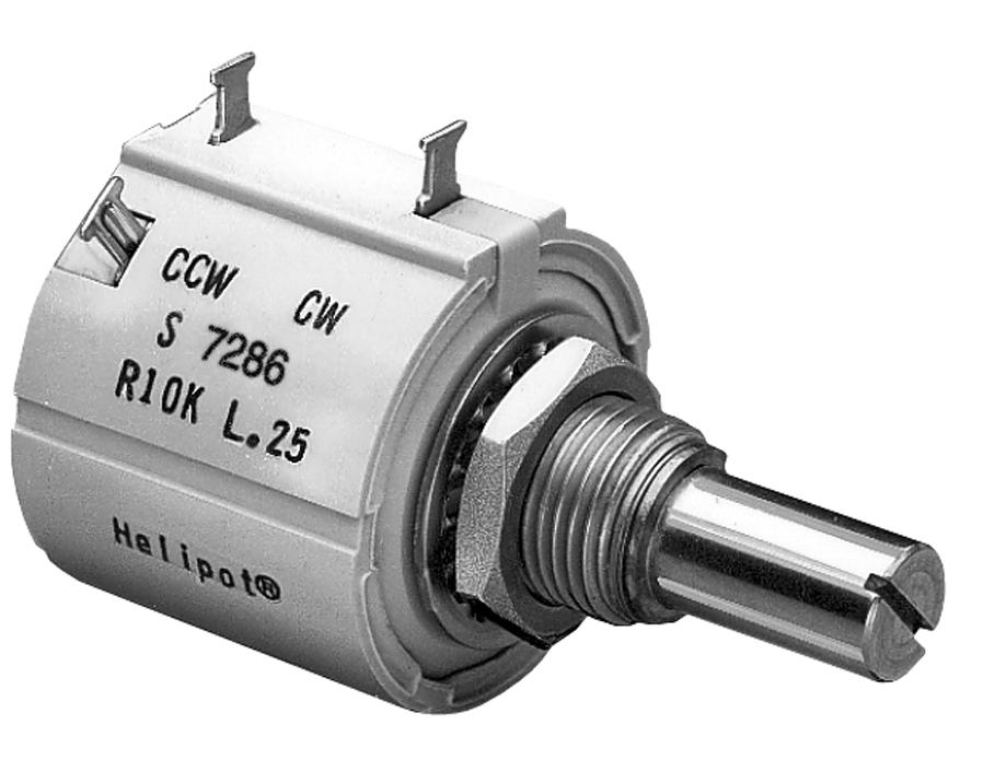 Tt Electronics / Bi Technologies 7286R1Kl.25. Wirewound Potentiometer, 1Kohm, 5%, 2W