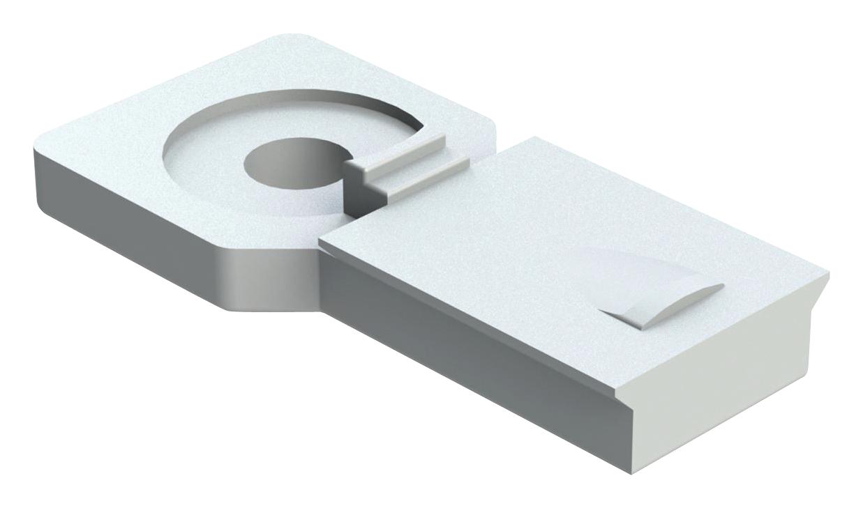 Amphenol Sine/tuchel At11-027-0805. Mounting Clip, Thermoplastic, Grey