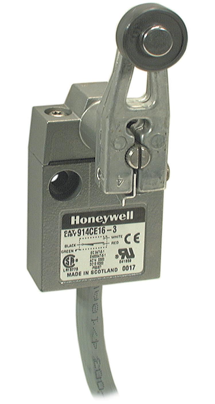 Honeywell 914Ce66-3 Limit Switch, Ball Bearing Plunger, Spdt