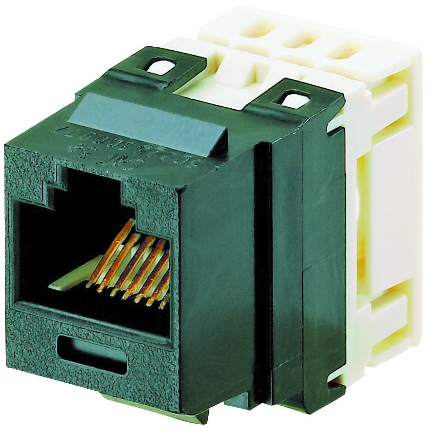 Panduit Nk688Mbl Cat6 Rj45 Modular Jack, 8 Position, 1 Port