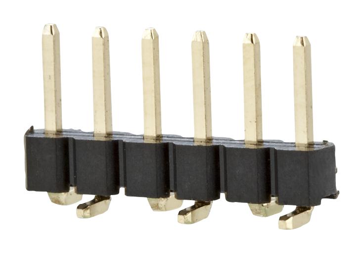 Metz Connect Pm20C06Vbnn Connector, Header, 6Pos, 1Row, 2Mm