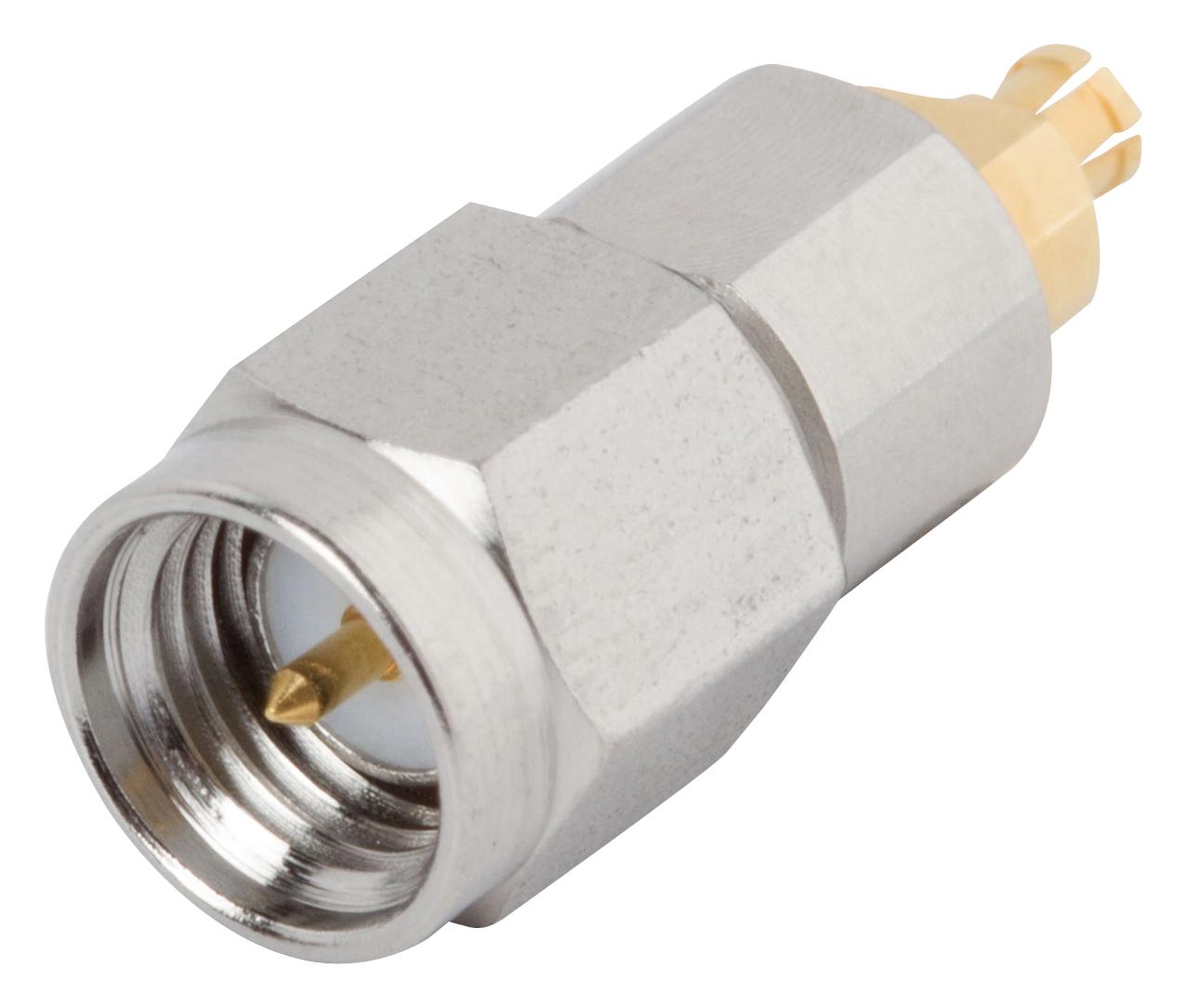 Amphenol Sv Microwave 1132-4003. Smpm Female To Sma Male Thread-In Adapter / Individual Bag 43Ac7609