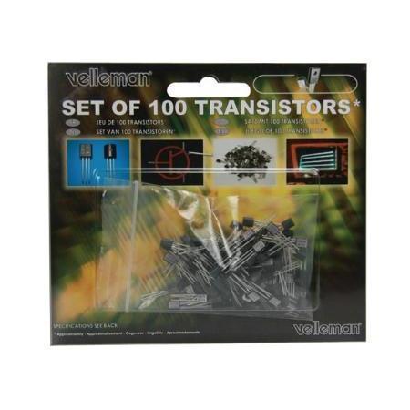 Velleman K/trans1 Approximately 100 Pc.misc Transistor Assortment Kit