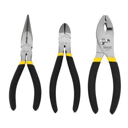 Stanley 84-114 Three Piece Basic Plier Set