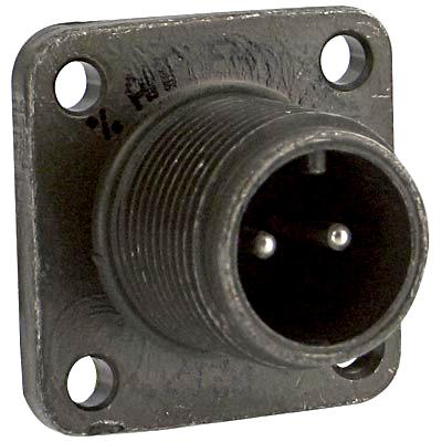 Amphenol Industrial Ms3102E10Sl-4P. Circular Connector Receptacle, Size 10Sl, 2 Position, Box