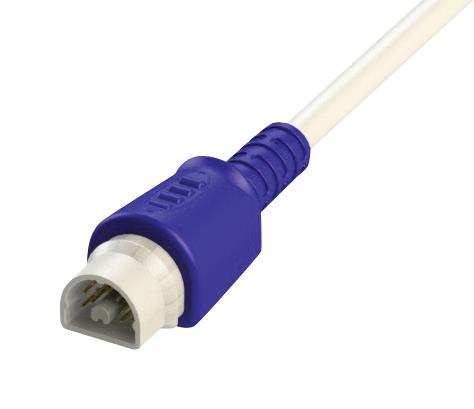 Amphenol Alden P1Pnm14B1N2000 Circular Cable, 14Pos Plug-Free End, 2M