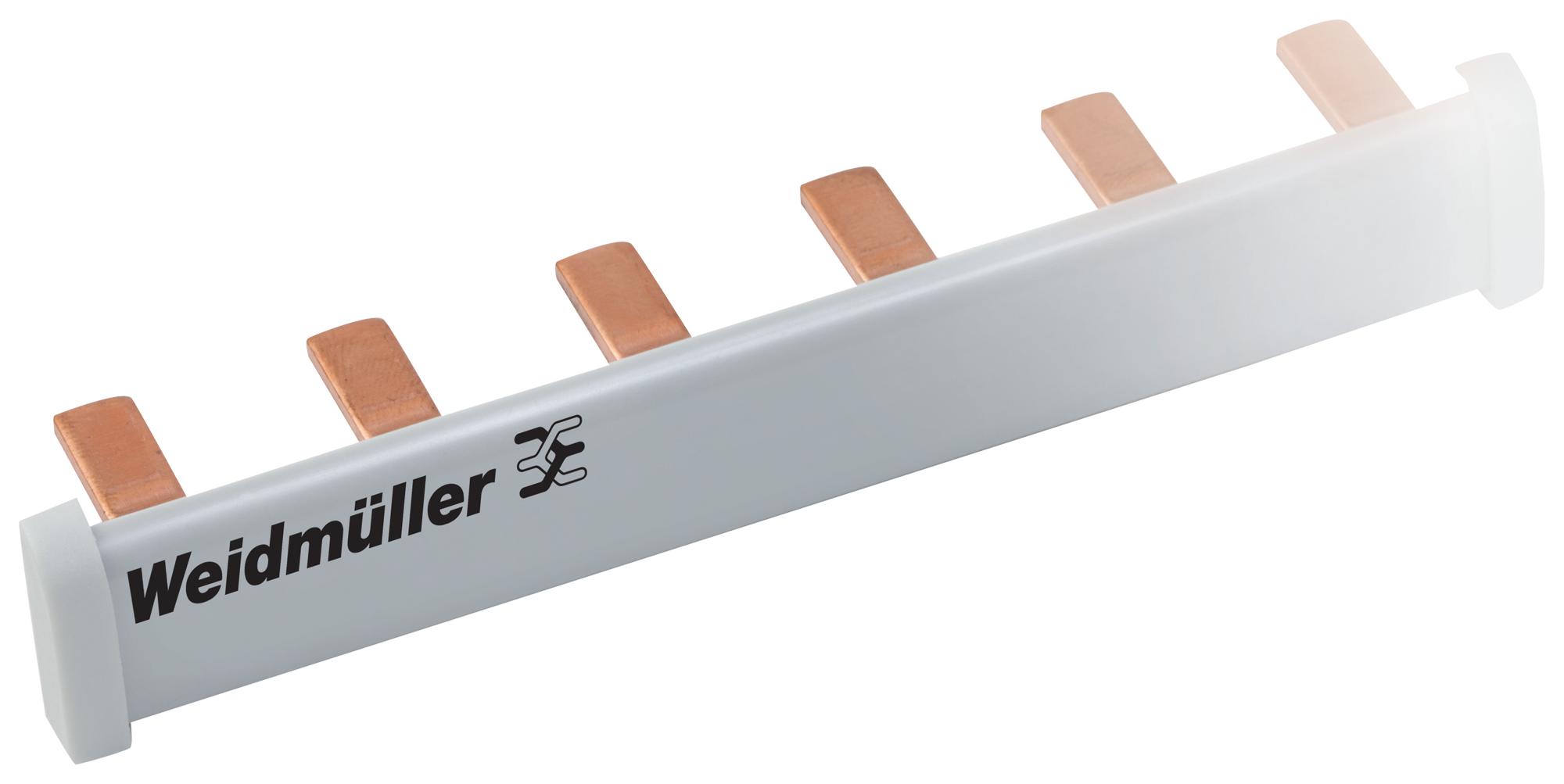 Weidmuller Sb2A46 Bus Bar, 2 Pole, 46 Pin Aux, Ckt Breaker