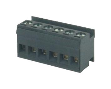 Amphenol Anytek Eo0601000000G Terminal Block, Pluggable, 6Pos, 12Awg