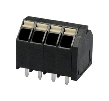 Amphenol Anytek Ni043A0Bh000G Terminal Block, Wtb, 4Pos, 26-16Awg, Th