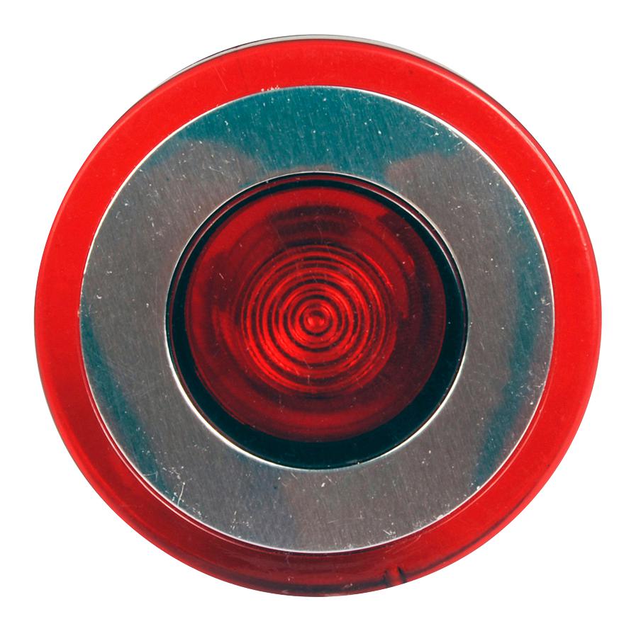 Eaton Cutler Hammer 10250Tc47 Lens, Round, Red, Pushbutton Switch