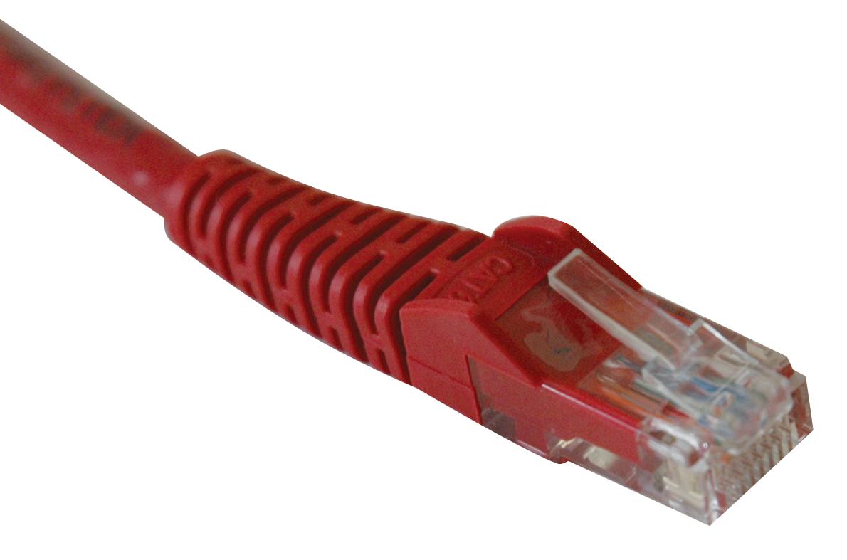 Eaton Tripp Lite N201-006-Rd Network Cable, Rj45, Cat6, 6Ft, Red